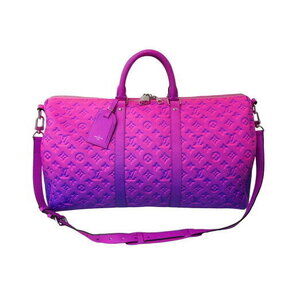 Louis Vuitton Keepall Taurillon Illusion Monogram Boston Bag